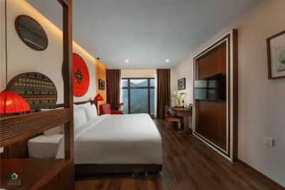 Deluxe Double or Twin Room with Garden View — Lestar Hotel Sapa
